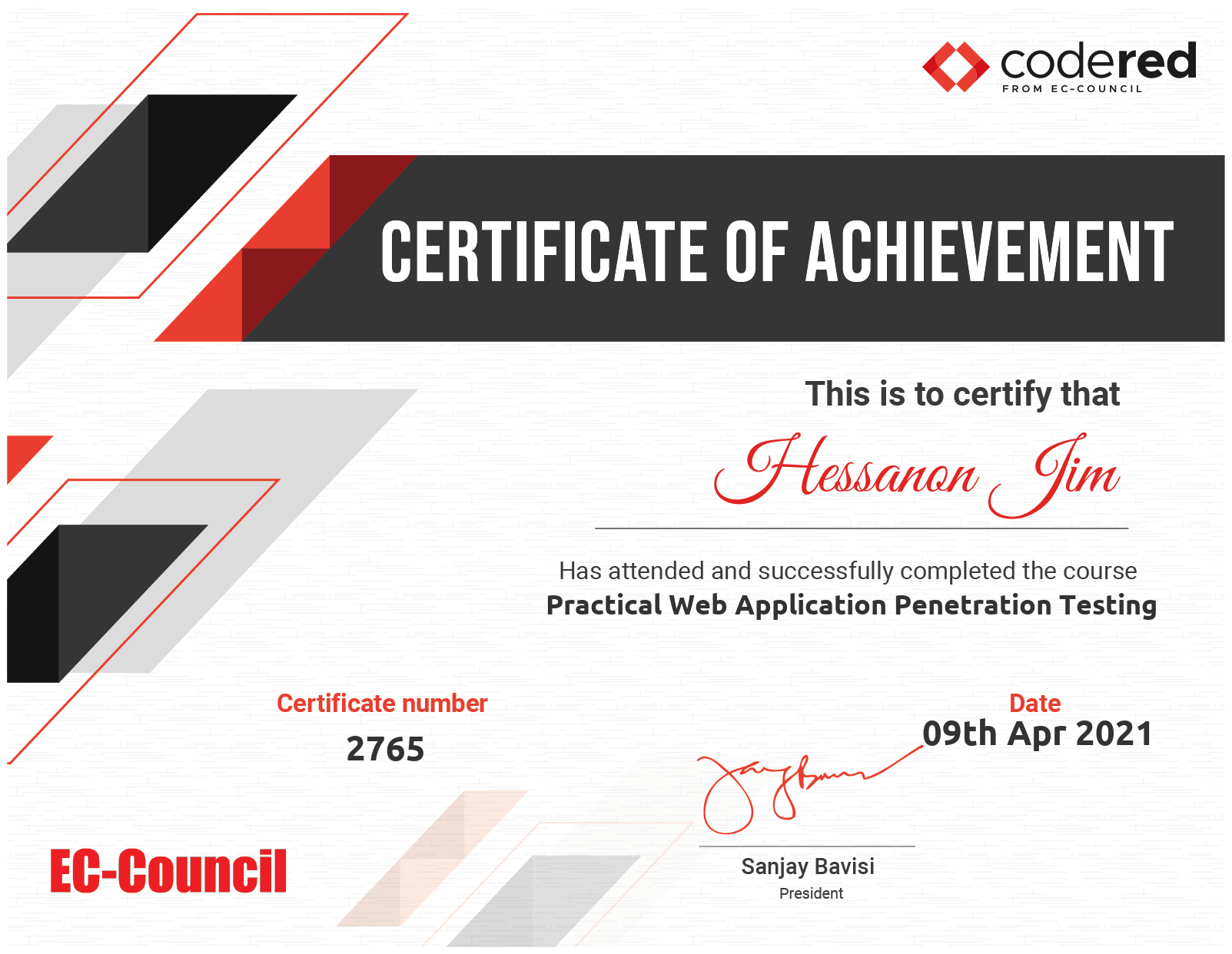 Practical Web Application Penetration Testing | EC-Council Learning