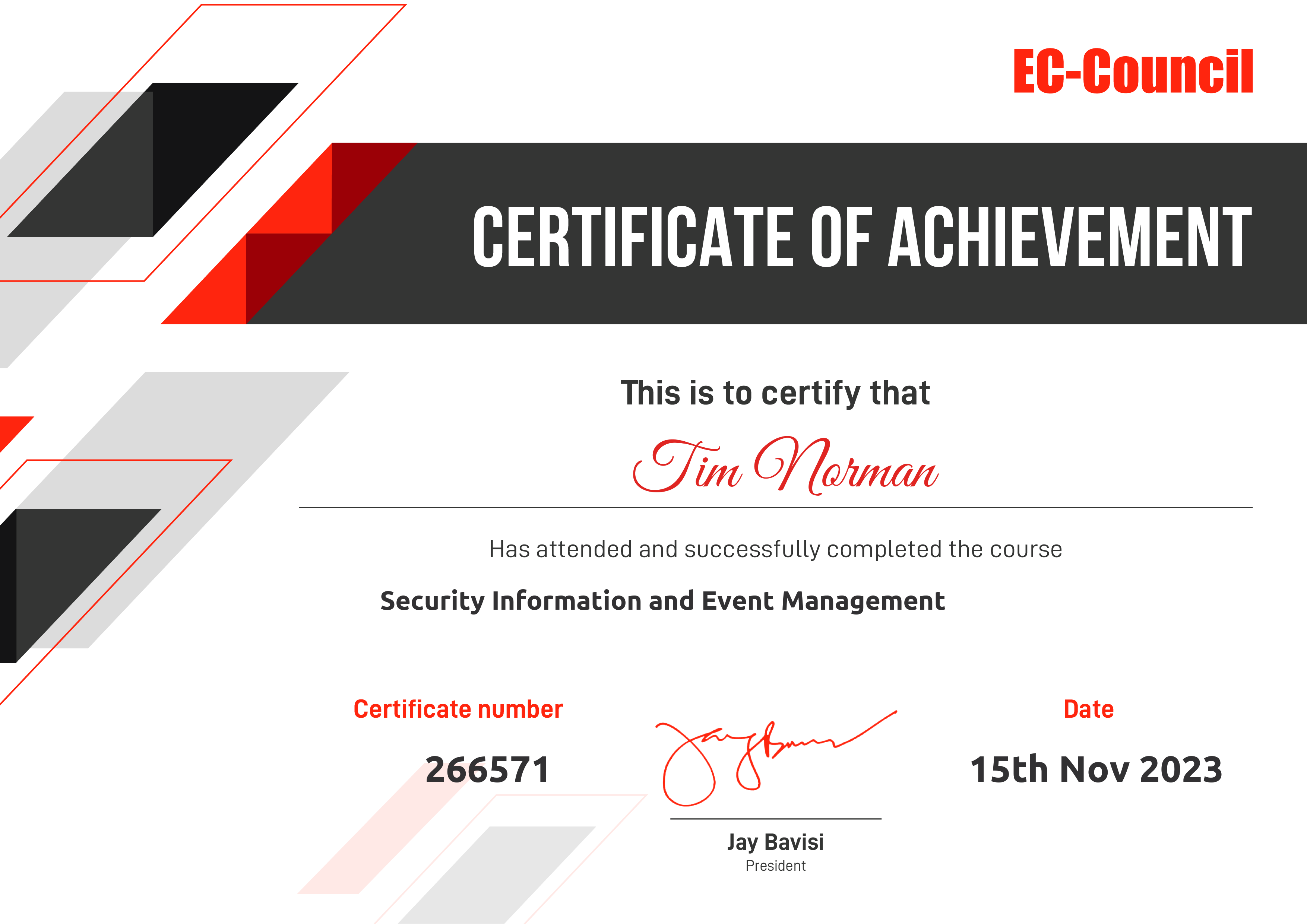 Security Information and Event Management EC Council Learning