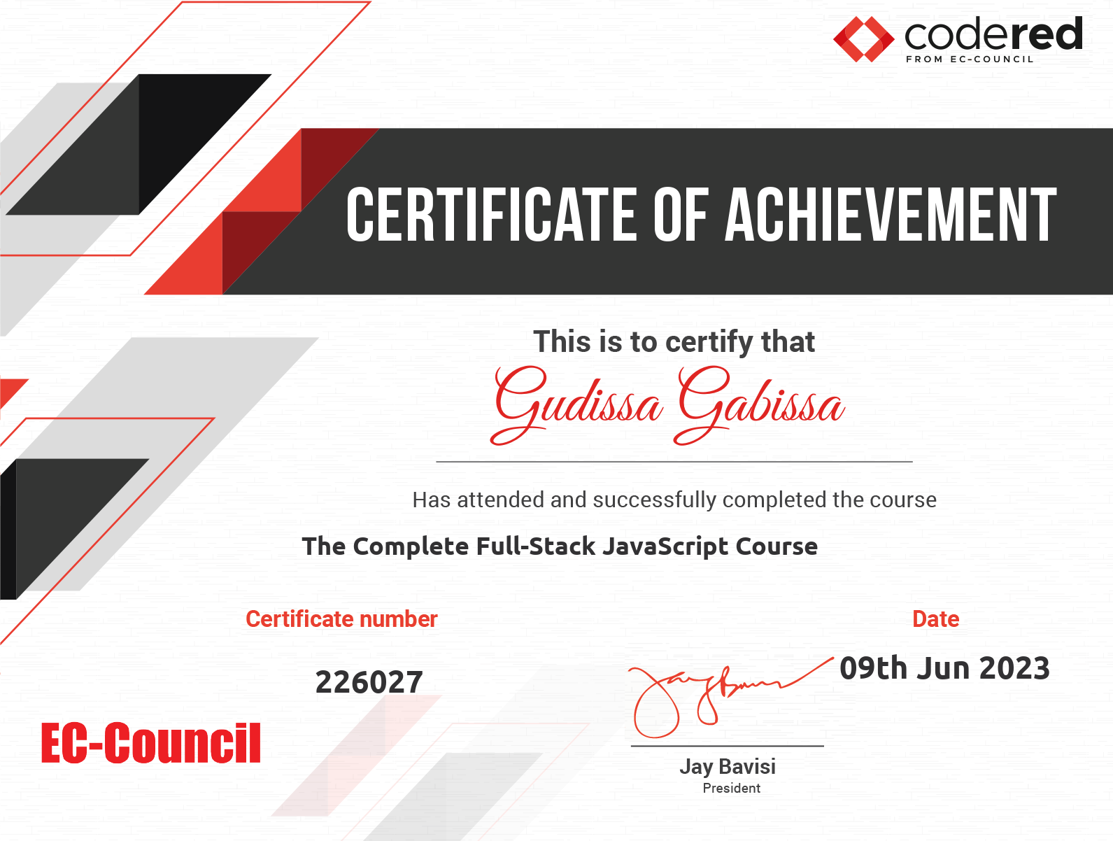 The Complete Full-Stack JavaScript Course | EC-Council Learning
