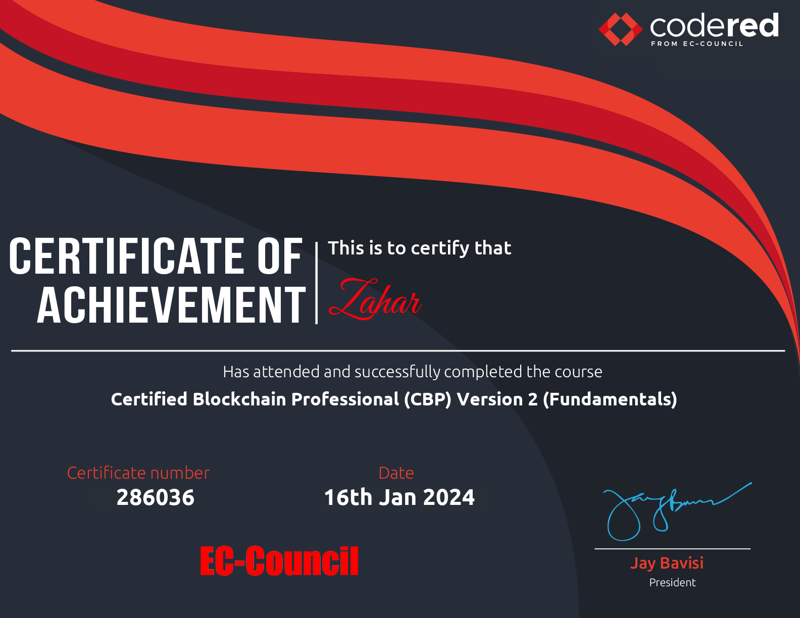 Certified Blockchain Professional Cbp Version 2 Fundamentals Ec